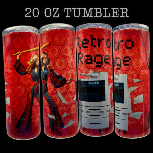 Retro Rage Kill The Copy Machine Tumbler - Vintage Office Style